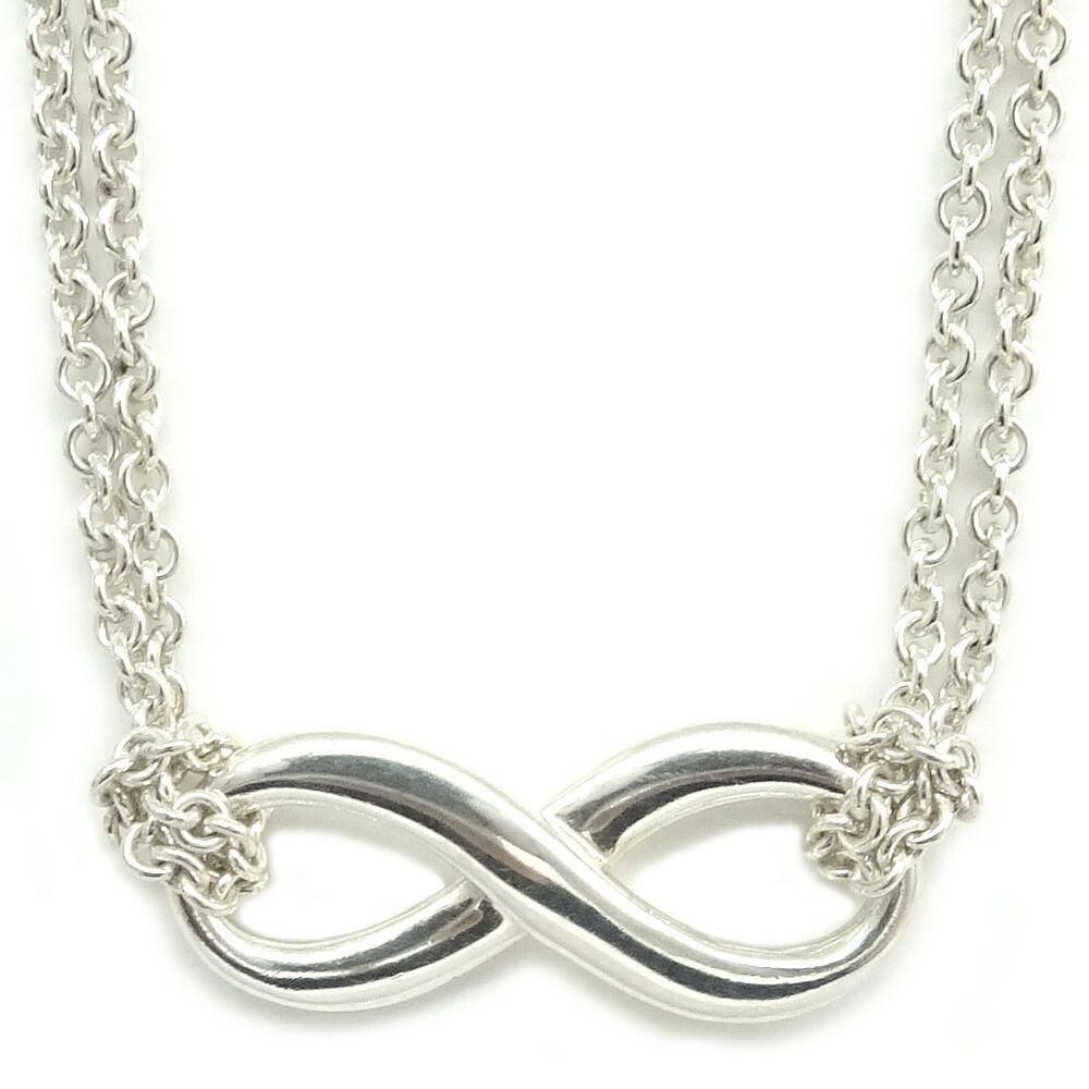 Tiffany & Co Necklace Figure 8 Silver