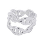 Hermes Ring Chaine D'ancre Double Row 48 Enchainee