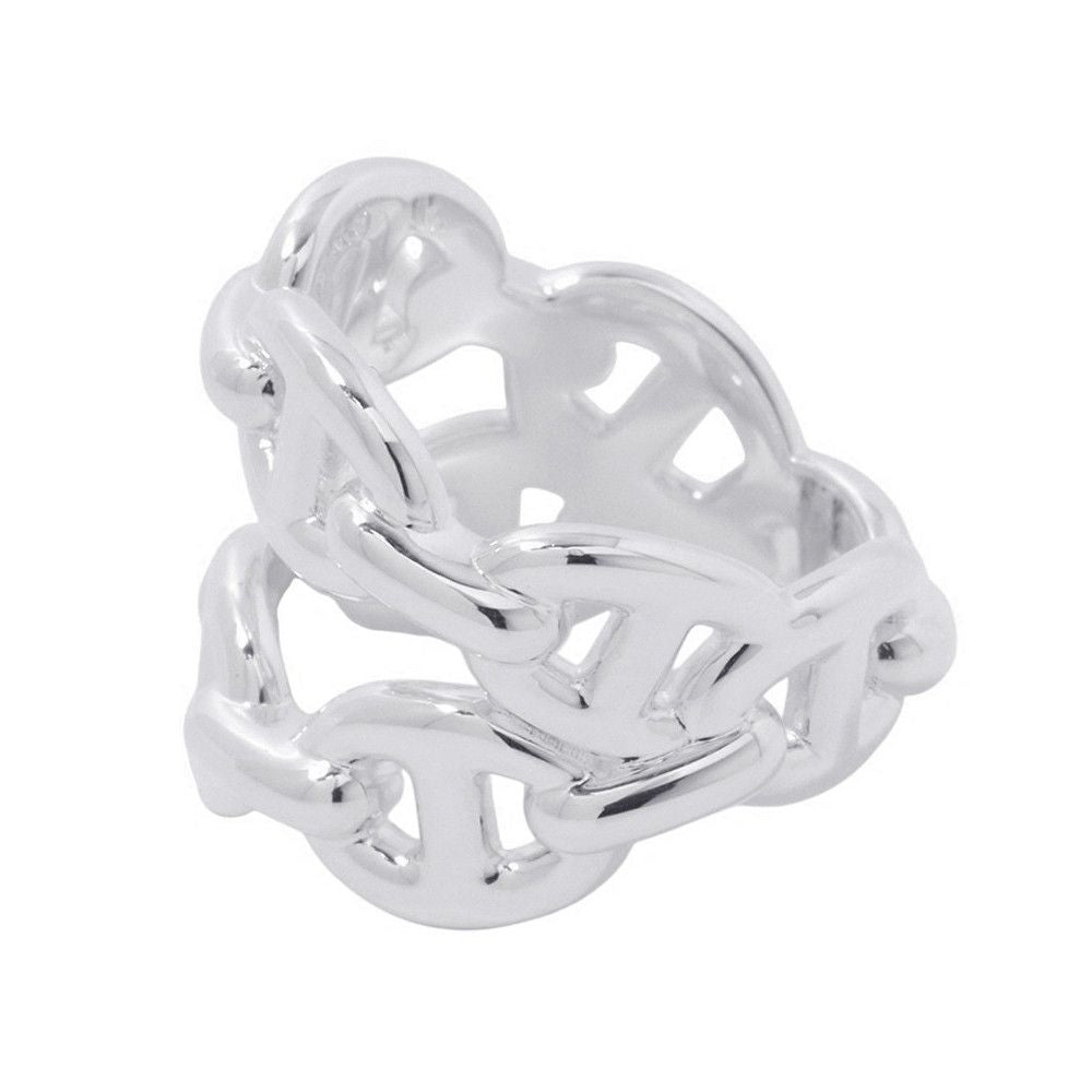 Hermes Ring Chaine D'ancre Double Row 48 Enchainee — view 2