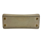 Fendi Peekaboo Essential 2-Way Shoulder Bag Purse Beige — view 5