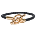 Hermes Glenan Leather Bracelet — view 2
