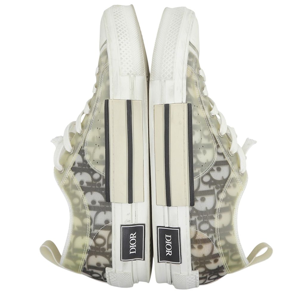 Dior League Low Top Sneakers White Black — view 4