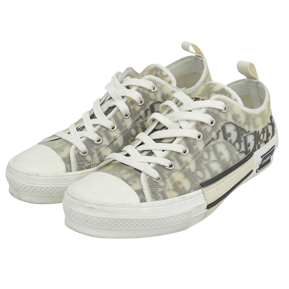 Dior League Low Top Sneakers White Black