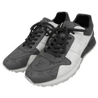 Louis Vuitton Run Away Line Leather Sneakers Black White 8