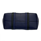 Bottega Veneta Tote Artic Cement Nappa Bicolor Corso Intrecciato Black Navy — view 5