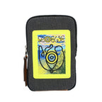 Loewe Ten Nature Neck Pouch Shoulder Bag Gray Yellow Canvas Logo