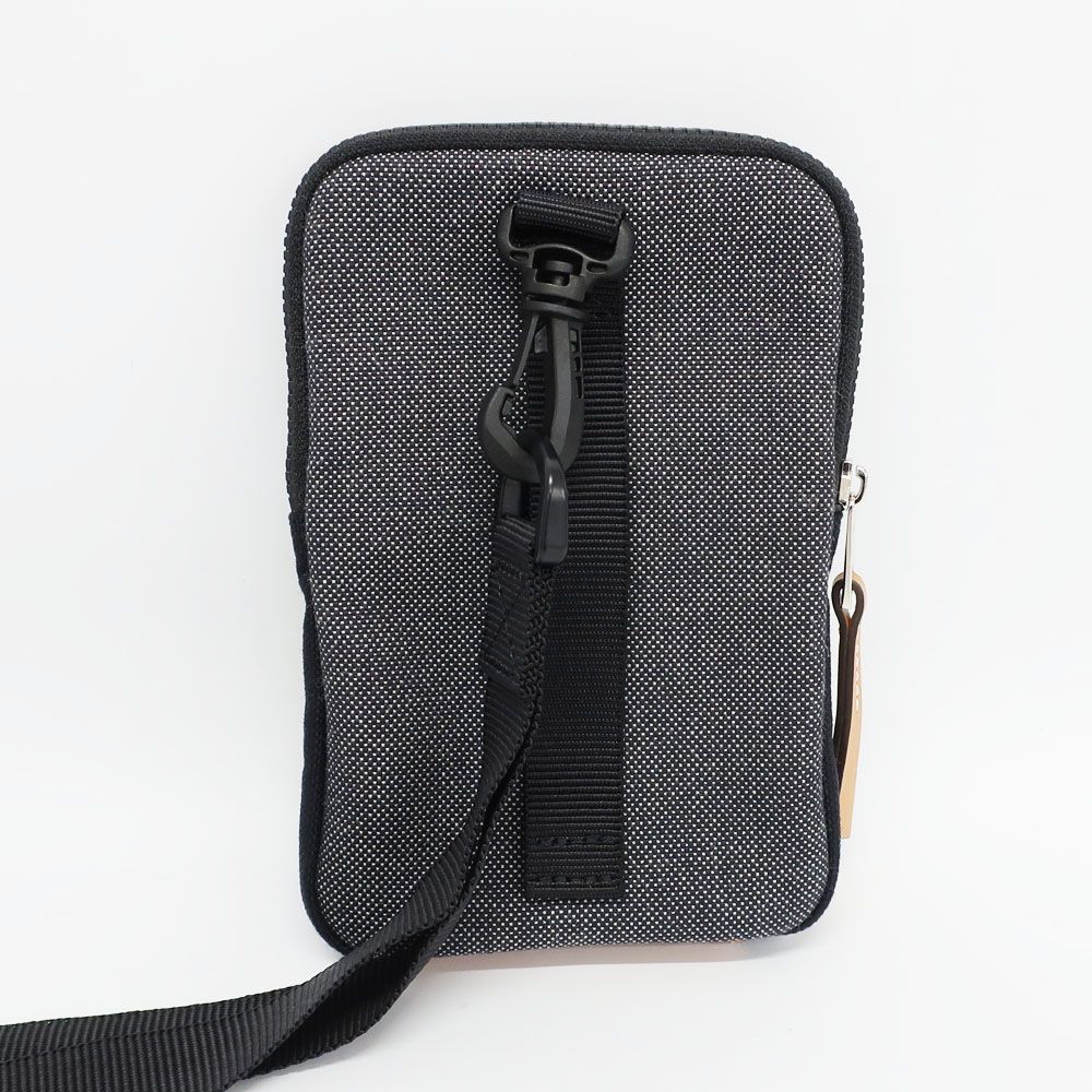 Loewe Ten Nature Neck Pouch Shoulder Bag Gray Yellow Canvas Logo — view 2