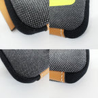 Loewe Ten Nature Neck Pouch Shoulder Bag Gray Yellow Canvas Logo — view 5