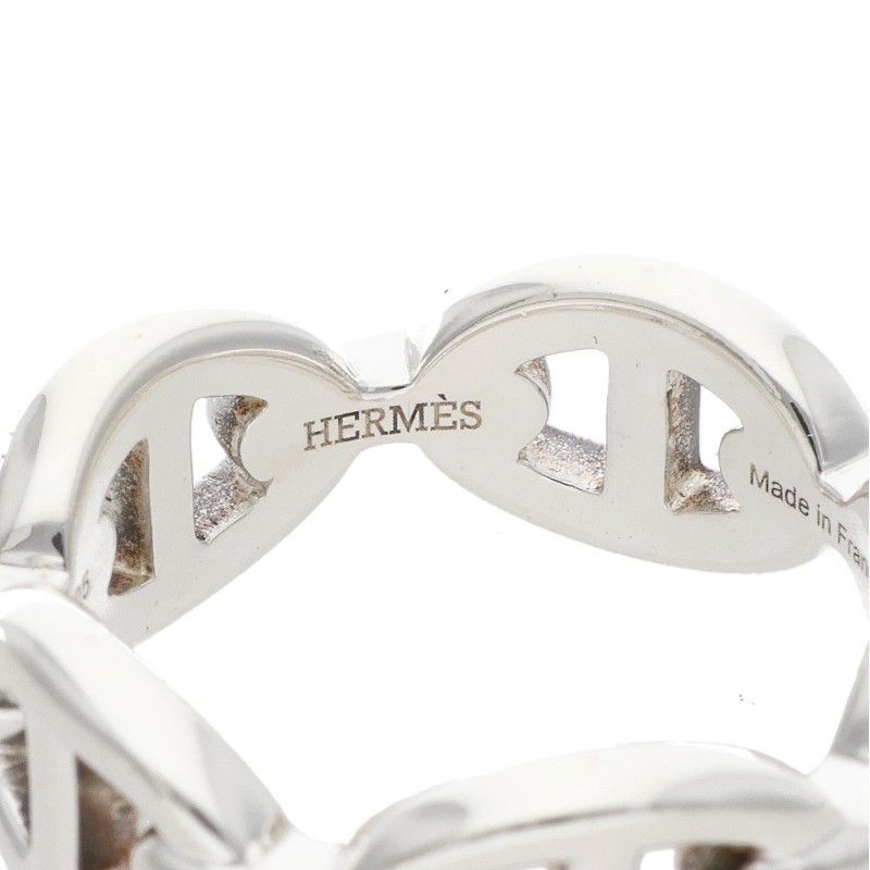 Hermes Chaine D'ancre Enchainee PM Silver Ring — view 3