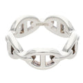 Hermes Chaine D'ancre Enchainee PM Silver Ring