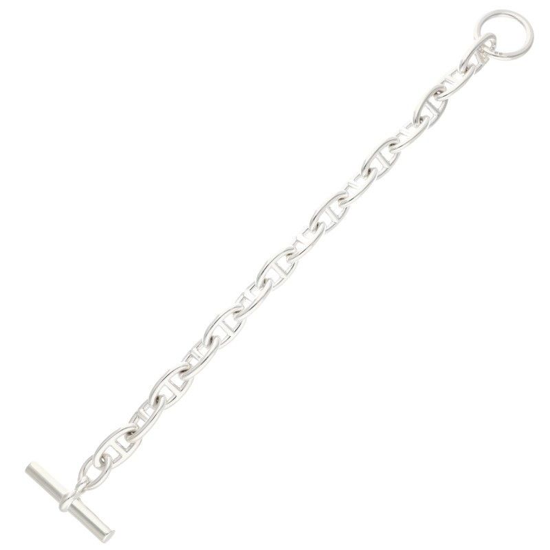Hermes Chaine D'ancre GM Silver Bracelet — view 2