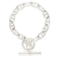 Hermes Chaine D'ancre GM Silver Bracelet