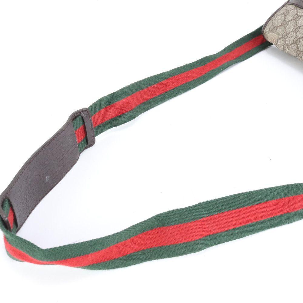 Gucci GG Supreme Sherry Line Leather Shoulder Bag Crossbody Messenger — view 3