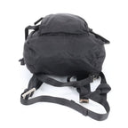 Prada Tessuto Nylon Triangle Logo Backpack Black — view 5