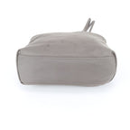 Prada Tessuto Nylon Triangle Logo Tote Shoulder Hand Gray — view 6