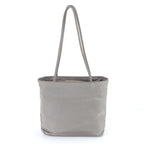 Prada Tessuto Nylon Triangle Logo Tote Shoulder Hand Gray — view 3