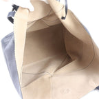 Loewe Anagram Origami Tote Shoulder Leather Hand Navy Dark Blue — view 7