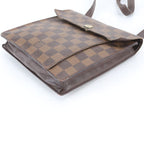 Louis Vuitton Damier Pimlico Leather Shoulder Bag Crossbody Hand — view 5