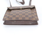 Louis Vuitton Damier Pimlico Leather Shoulder Bag Crossbody Hand — view 6