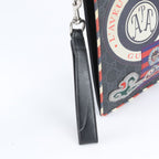 Gucci GG Supreme Night Courier Leather Clutch Pouch Business — view 3