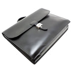 Hermes Briefcase Business Bags Black — view 3