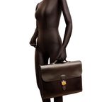 Hermes Briefcase Business Bags Black — view 9