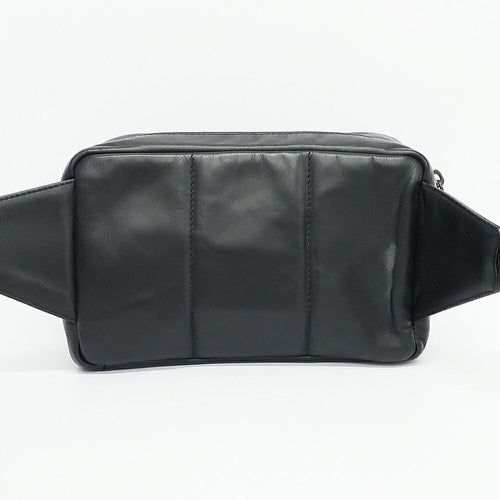 Bottega Veneta Ten Belt Bag Intrecciato Black Leather — view 2