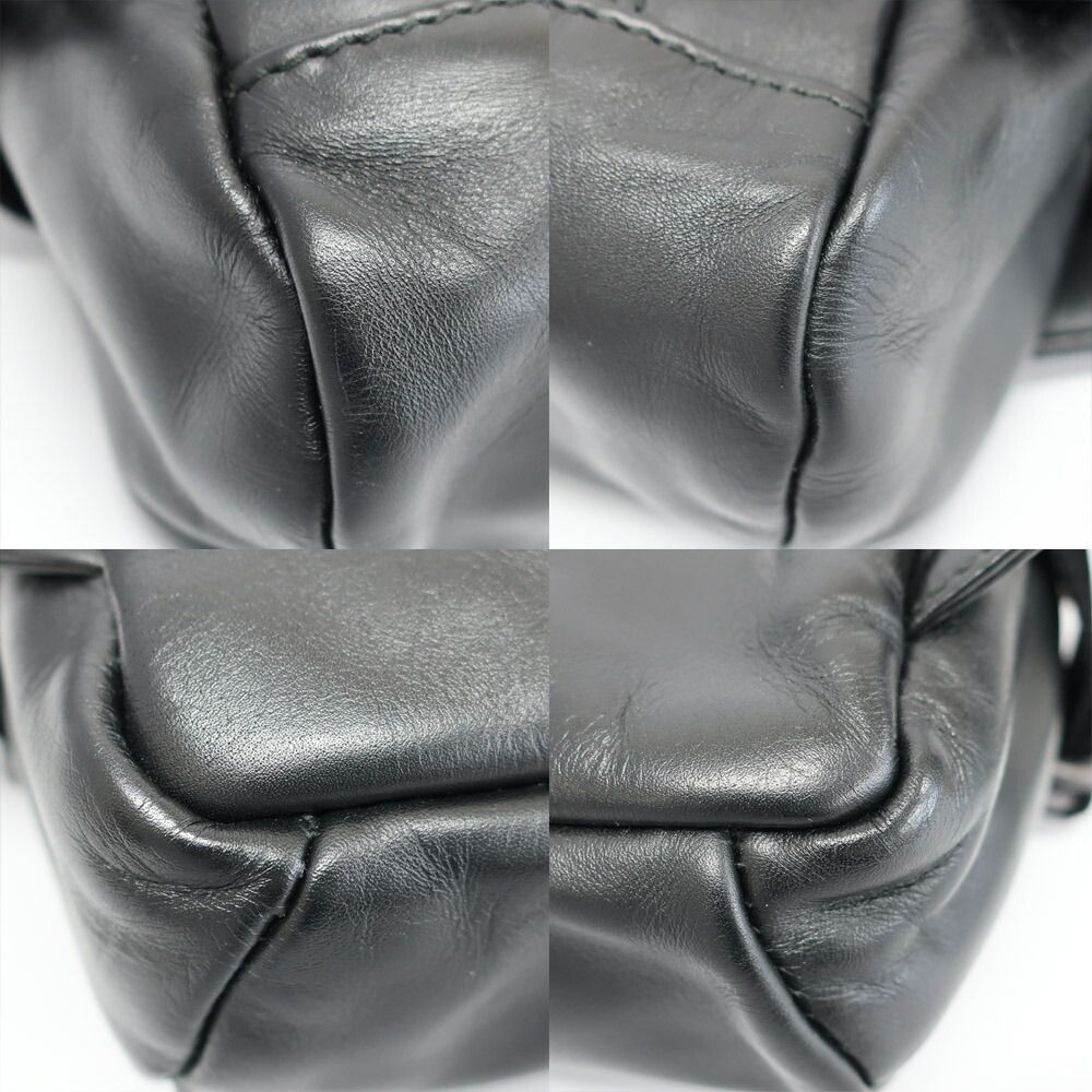 Bottega Veneta Ten Belt Bag Intrecciato Black Leather — view 5