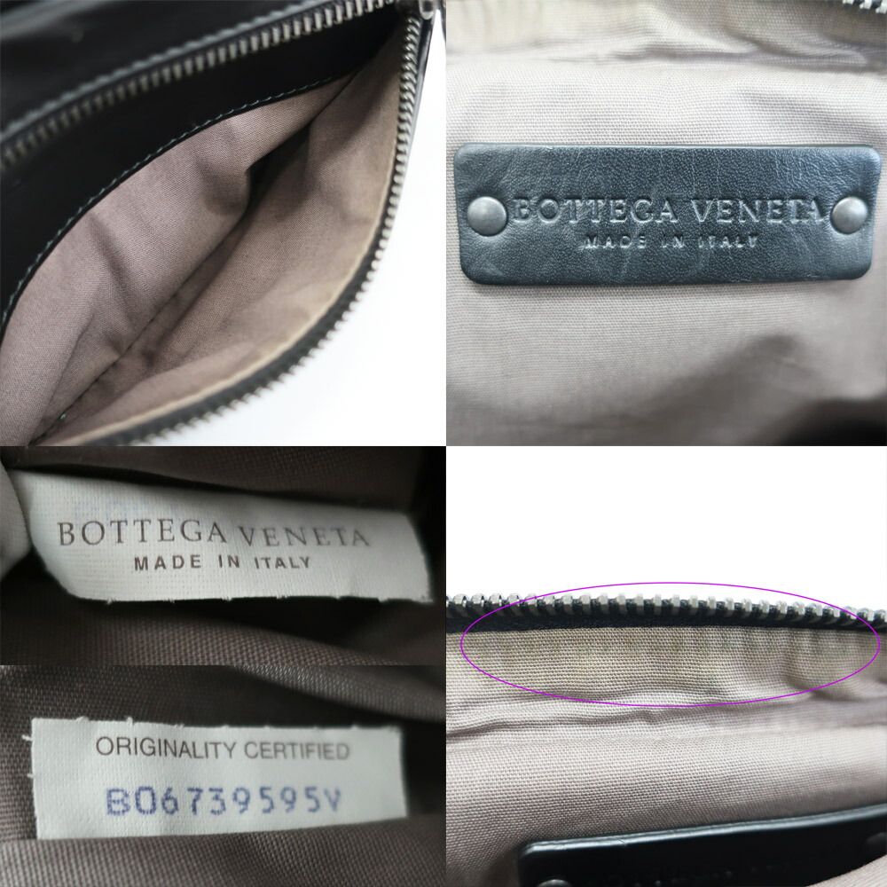 Bottega Veneta Ten Belt Bag Intrecciato Black Leather — view 7