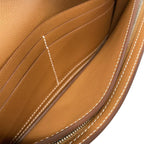 Hermes Wallet Kelly Pocket Long Gold Silver — view 4