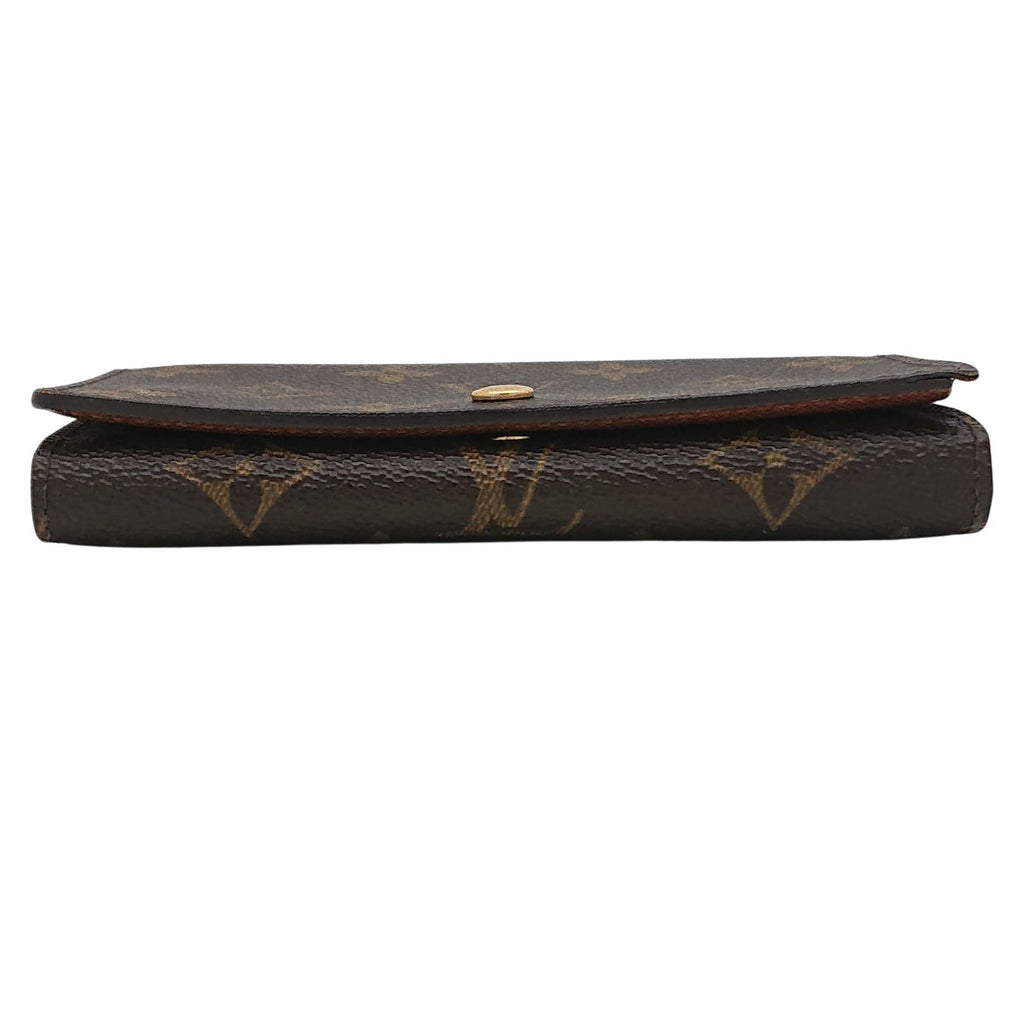 Louis Vuitton Fold Wallet Monogram Porte-Monnaie Billets Tresor Brown — view 5