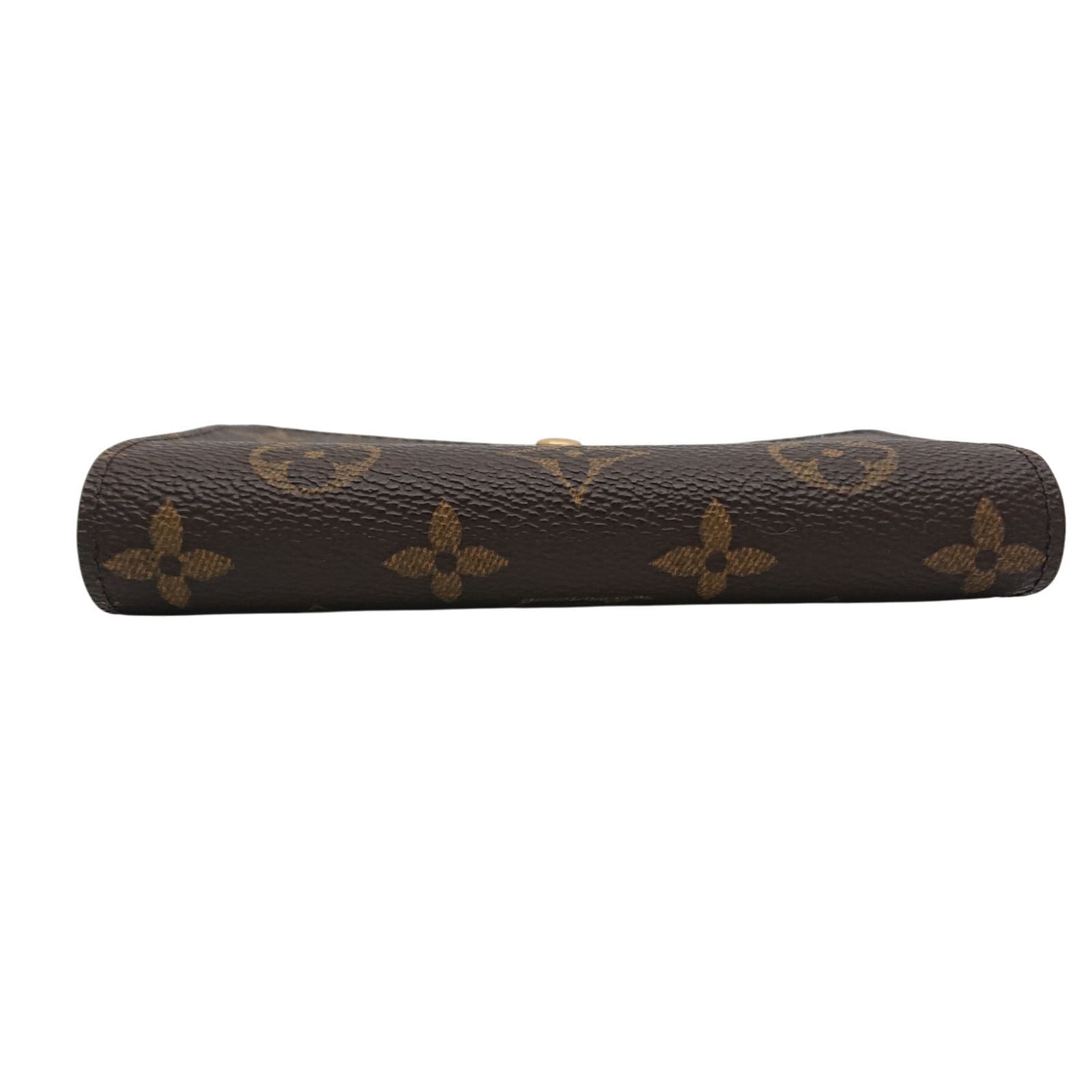 Louis Vuitton Fold Wallet Monogram Porte-Monnaie Billets Tresor Brown — view 6