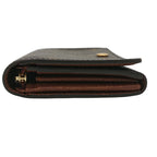 Louis Vuitton Fold Wallet Monogram Porte-Monnaie Billets Tresor Brown — view 4