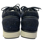 Chanel Sneakers CC Logo Tweed Blue — view 3