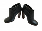 Celine Short Boots Ankle Leather Black — view 3