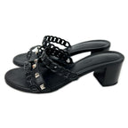 Hermes Aggaccio Medley Studs Chaine D'ancre Leather Sandals — view 2