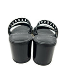 Hermes Aggaccio Medley Studs Chaine D'ancre Leather Sandals — view 3