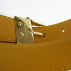 Louis Vuitton Epi Ceinture Plain Belt 85 34 Tassili Yellow Gold Leather — view 6