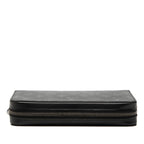 Louis Vuitton Monogram Eclipse Zippy XL Zip Around Wallet Second Black Leather — view 3
