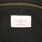 Louis Vuitton Monogram Empreinte Giant Neverfull MM Tote Shoulder Bag Cream — view 5
