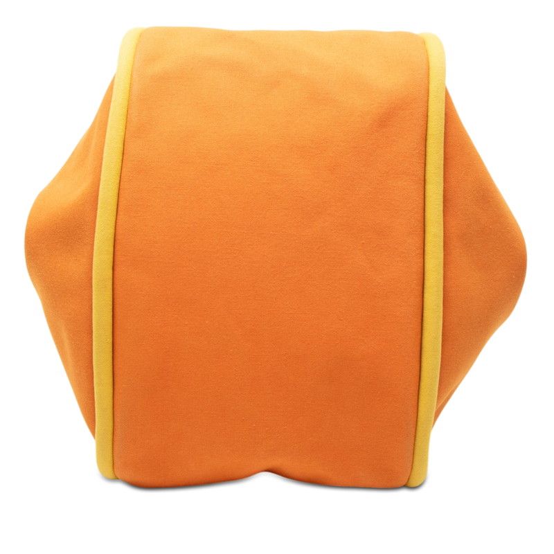 Hermes Sac Baga GM Tote Shoulder Bag Yellow Orange Canvas — view 3