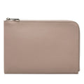 Louis Vuitton Pochette Jour PM Clutch Taupe Beige Leather