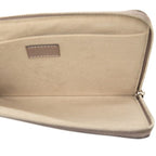 Louis Vuitton Pochette Jour PM Clutch Taupe Beige Leather — view 4
