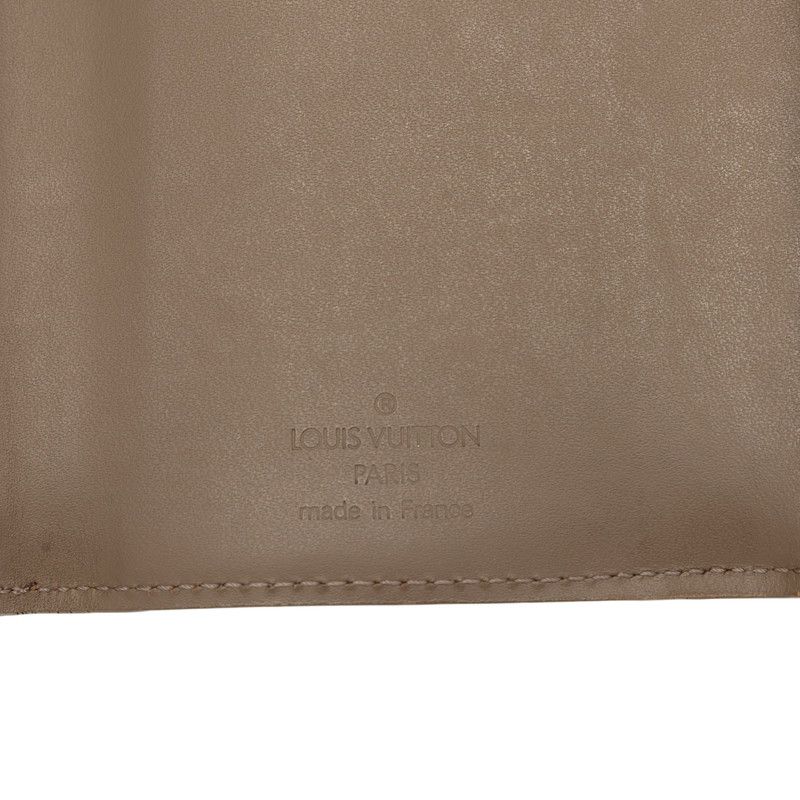 Louis Vuitton Epi Portefeuille Elastic Trifold Wallet Brown Leather — view 5