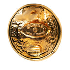 Chanel Round Earrings Gold Plated — view 3