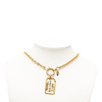 Chanel 31 Rue Cambon Chain Plate Pendant Gold Plated — view 5