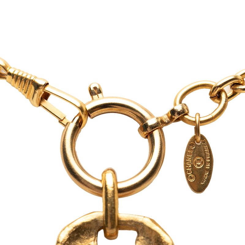 Chanel 31 Rue Cambon Chain Plate Pendant Gold Plated — view 3