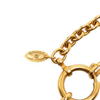 Chanel CC Logo Lion Motif Chain Pendant Gold Plated — view 5