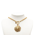 Chanel CC Logo Lion Motif Chain Pendant Gold Plated — view 6