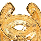 Chanel CC Logo Brooch Gold Plated — view 4